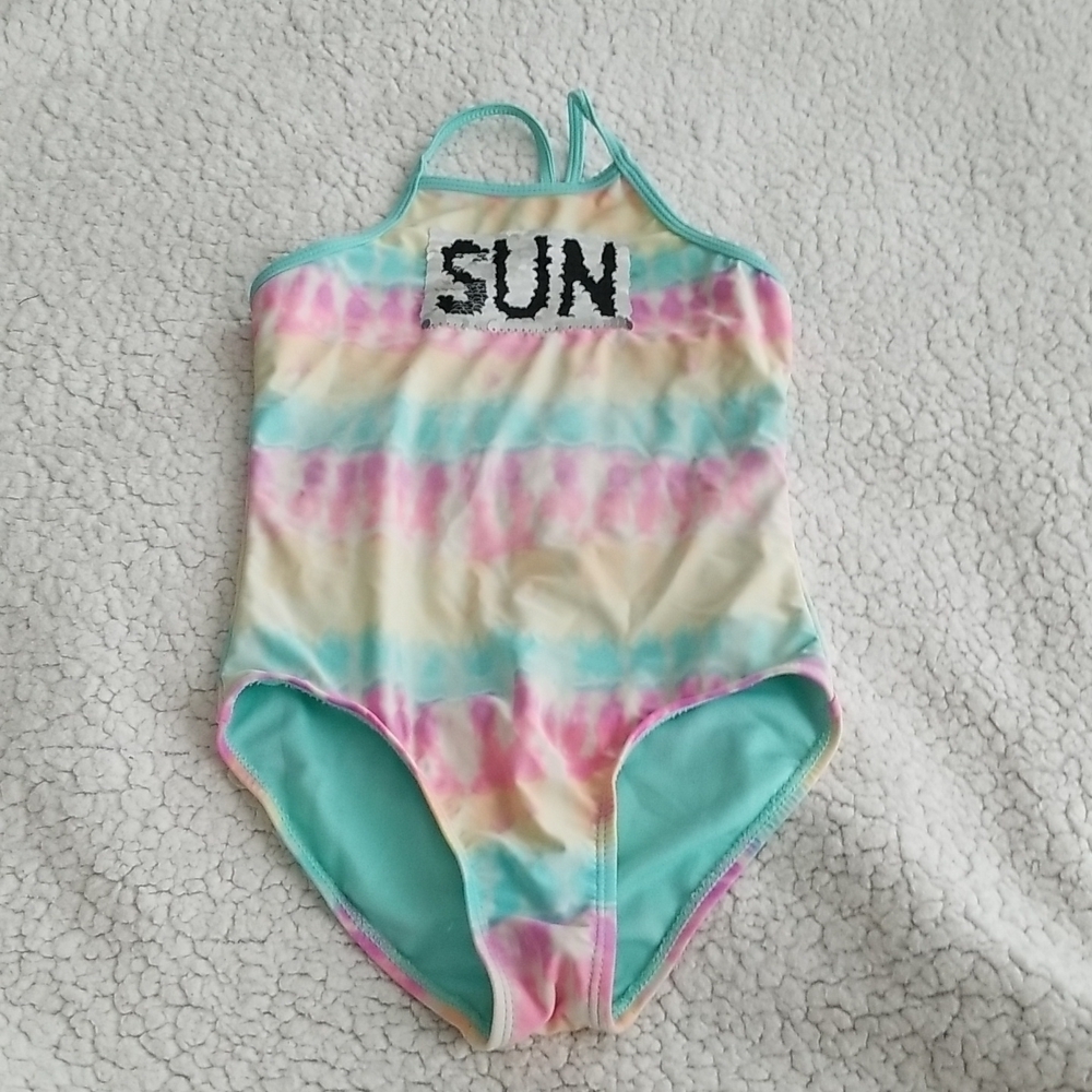 Wonder Nation Girl's Swimsuit